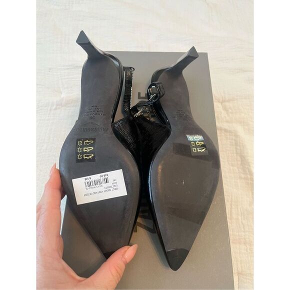 Zadig&Voltaire First Night 60mm slingback pumps NEW - Picture 10 of 13